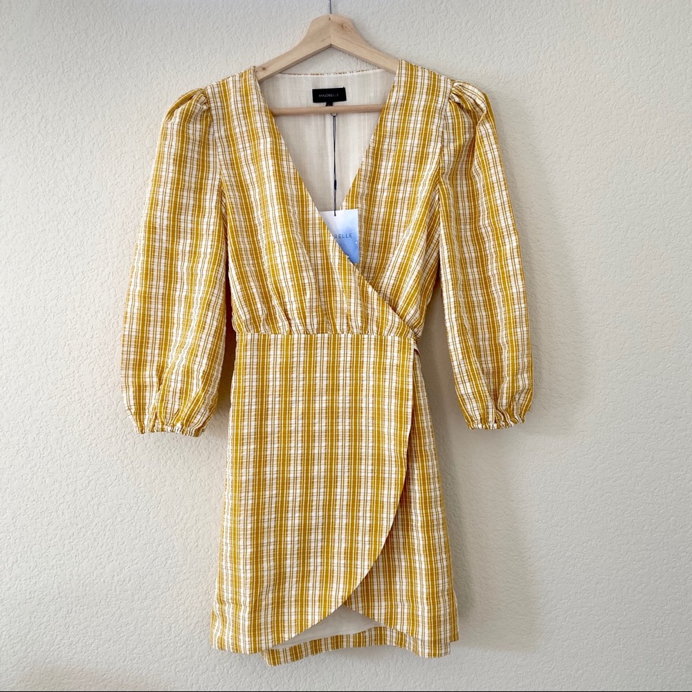 Majorelle Collection Wrap around dress